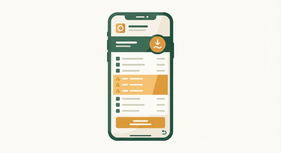 A smartphone displaying a phone bill with highlighted third-party charges